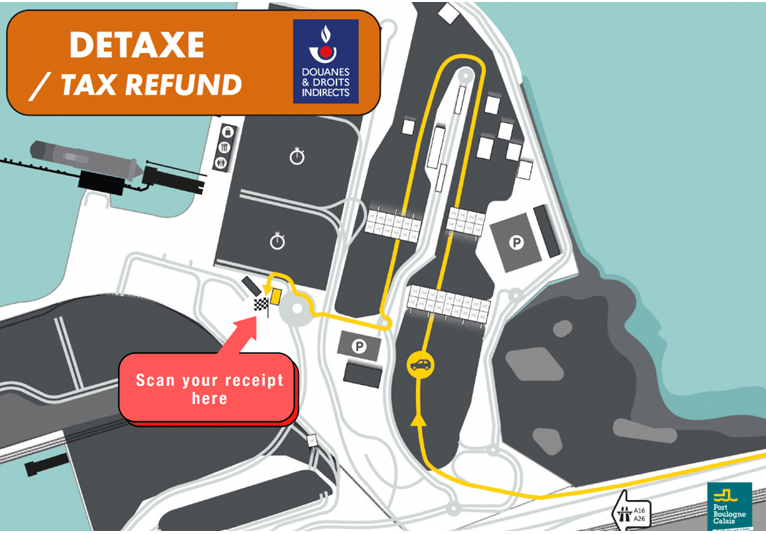 Location of terminal